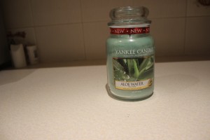 Yankee Candles Aloe Water Large Jar