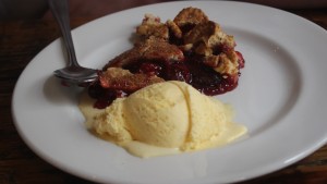 Nation of Shopkeepers Cherry Pie with Vanilla Ice -Cream