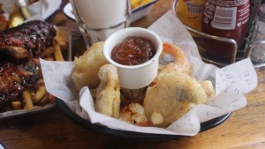 Nation of Shopkeepers Tempura Veg with Chipotle Jam