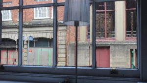 View Of Outside From Inside Of Nations Of Shopkeepers