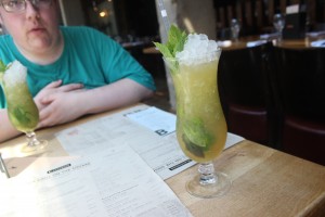Spiced Passion Fruit Mojito from The Black House The Grill On The Square