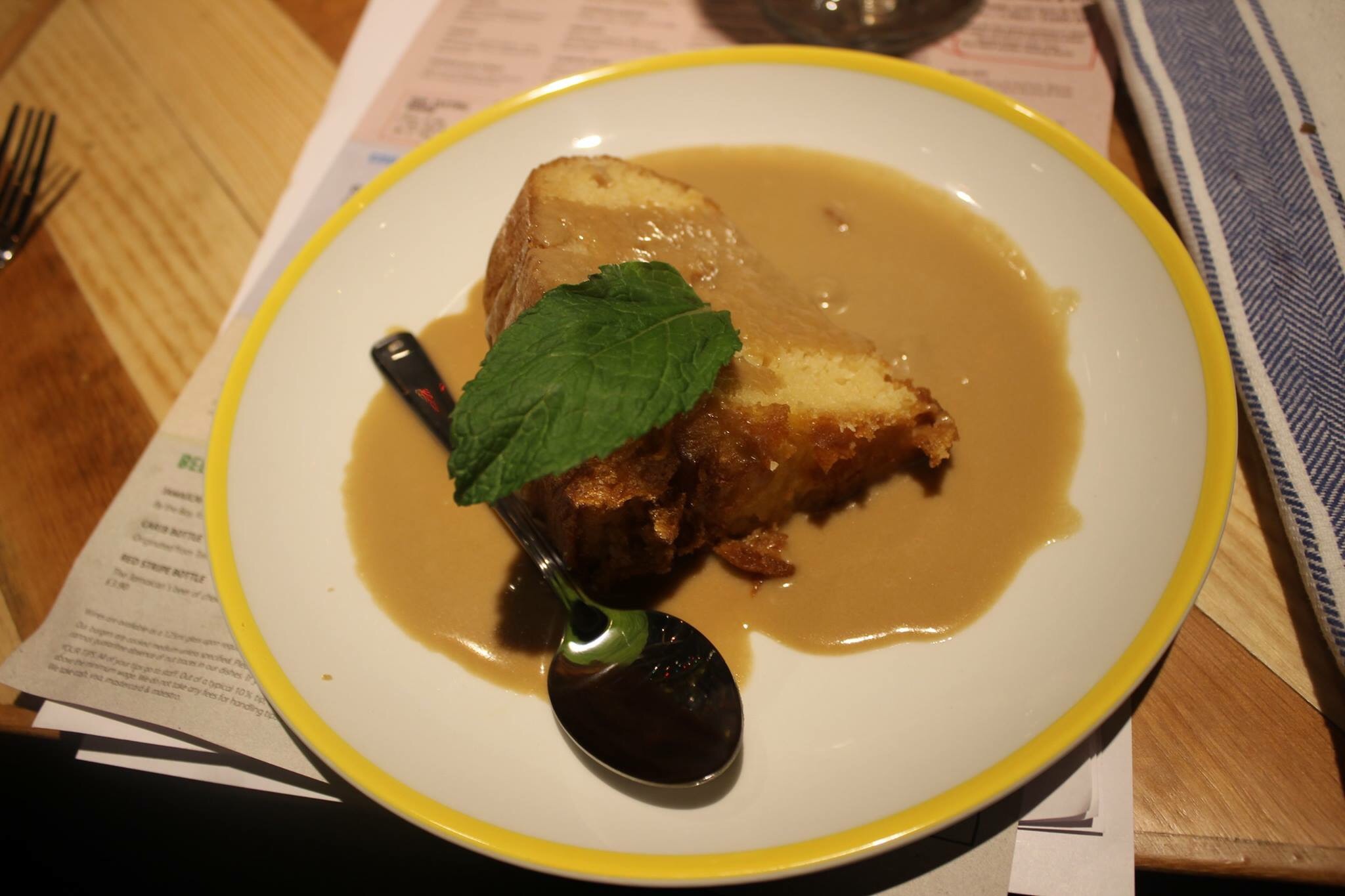 Turtle Bay's Rum Cake