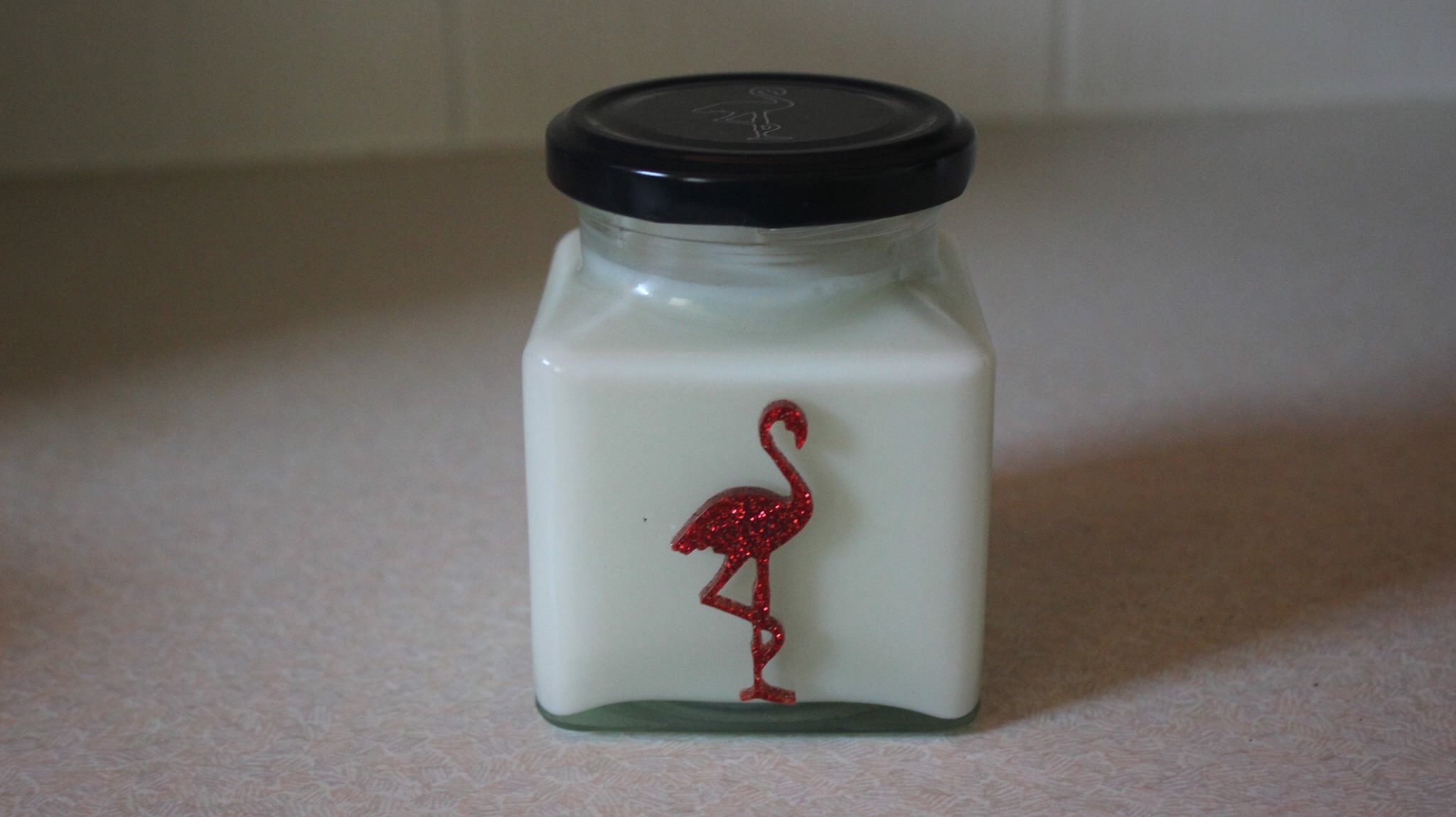 Flamingo Candles Kir Royale Cocktail Classic Jar Candle