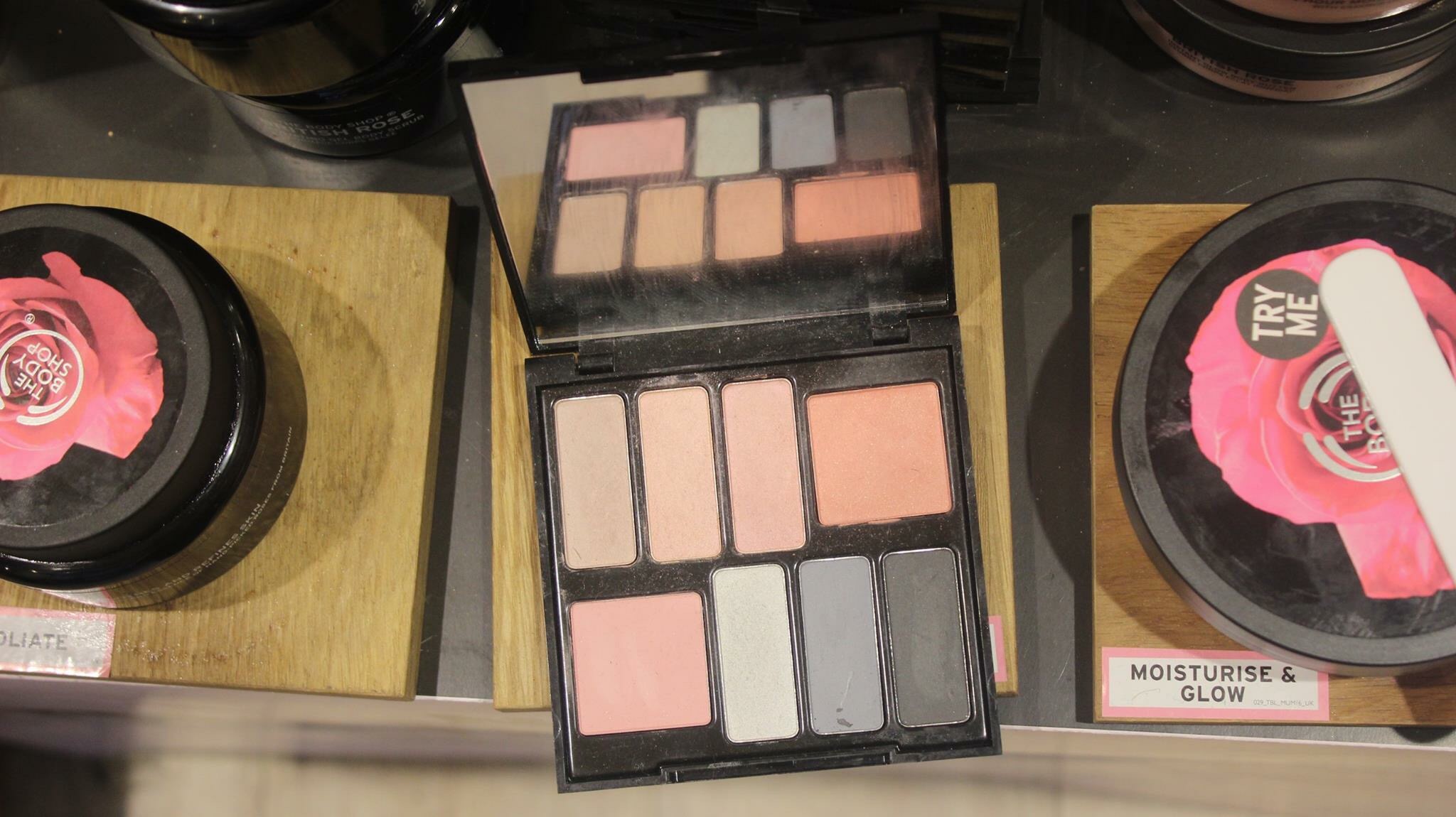 the Body Shop British Rose Pallet