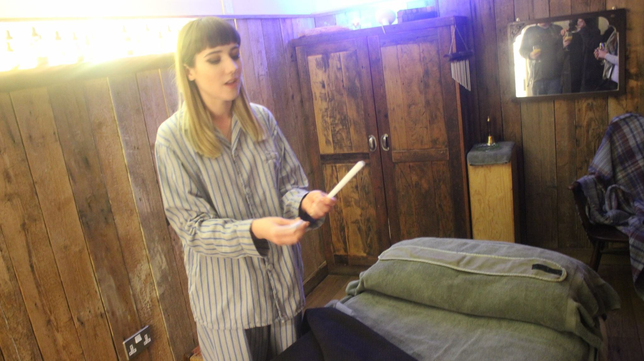A picture of the Ear Candles used in the Sound Bath treatment. 