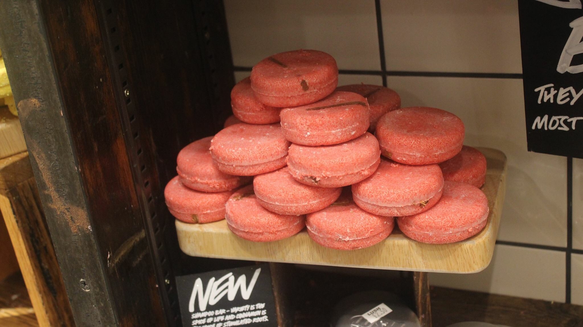 A picture of the Lush New Shampoo Bar. 