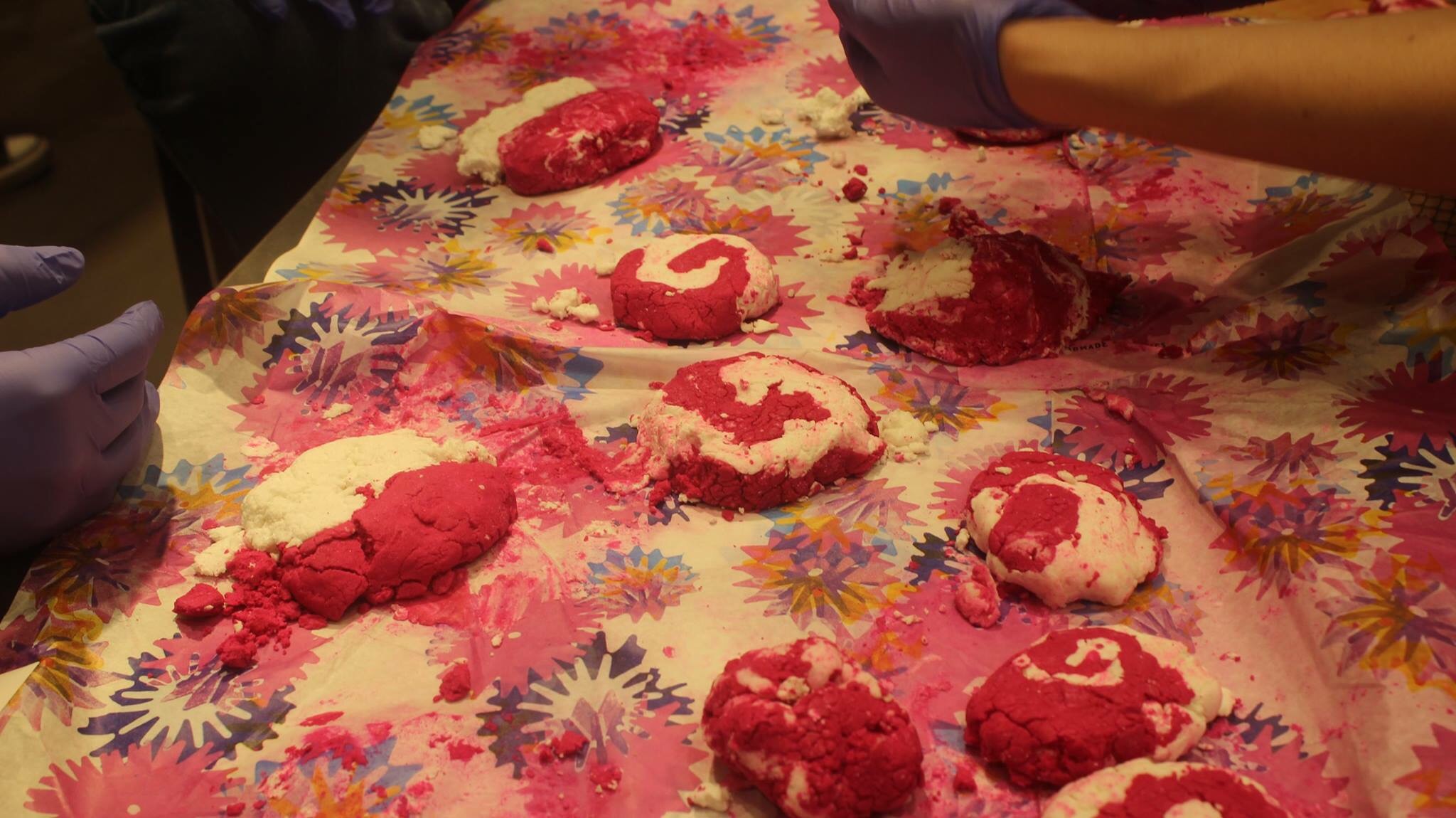 A picture of the Comforter Bubble Bar, where you could make your own bubble bar. 