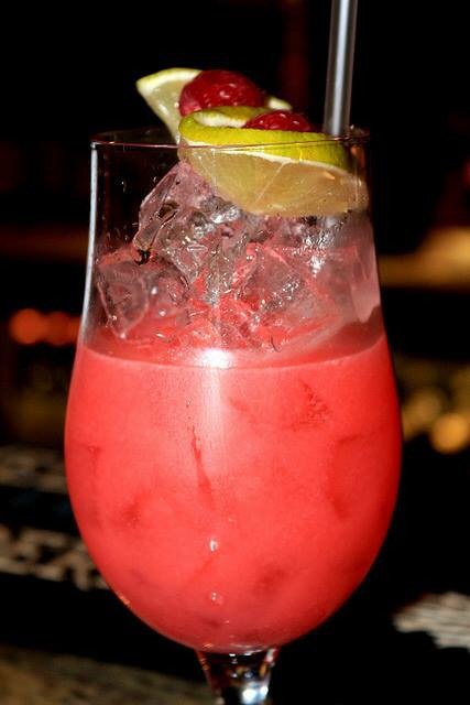 Epernay Champagne Bar Leeds Koka Kanu A picture of the Koko Kanu cocktail from Epernay Champagne Bar Leeds.
